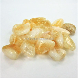 Di guarigione della pietra preziosa guarigione <span class=keywords><strong>citrino</strong></span> <span class=keywords><strong>cristallo</strong></span> Tumbled pietra di Quarzo giallo Tumbled Ghiaia - Product Image 4