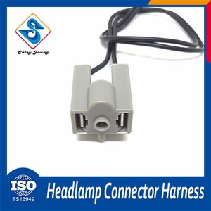 Fabricante de Taiwan lámpara De automóviles titular hembra macho de 2 pines conectores de cable a prueba de agua - Product Image 1