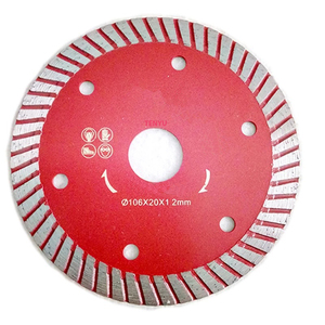 Disque de coupe de carreaux Turbo fritté à froid lames de scie circulaire diamantées pour verre de marbre - Product Image 6