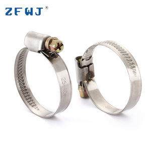 Stainless Hose Clamp 25-45mm Germany Type Stainless Steel Hose Clips Welding Clamp