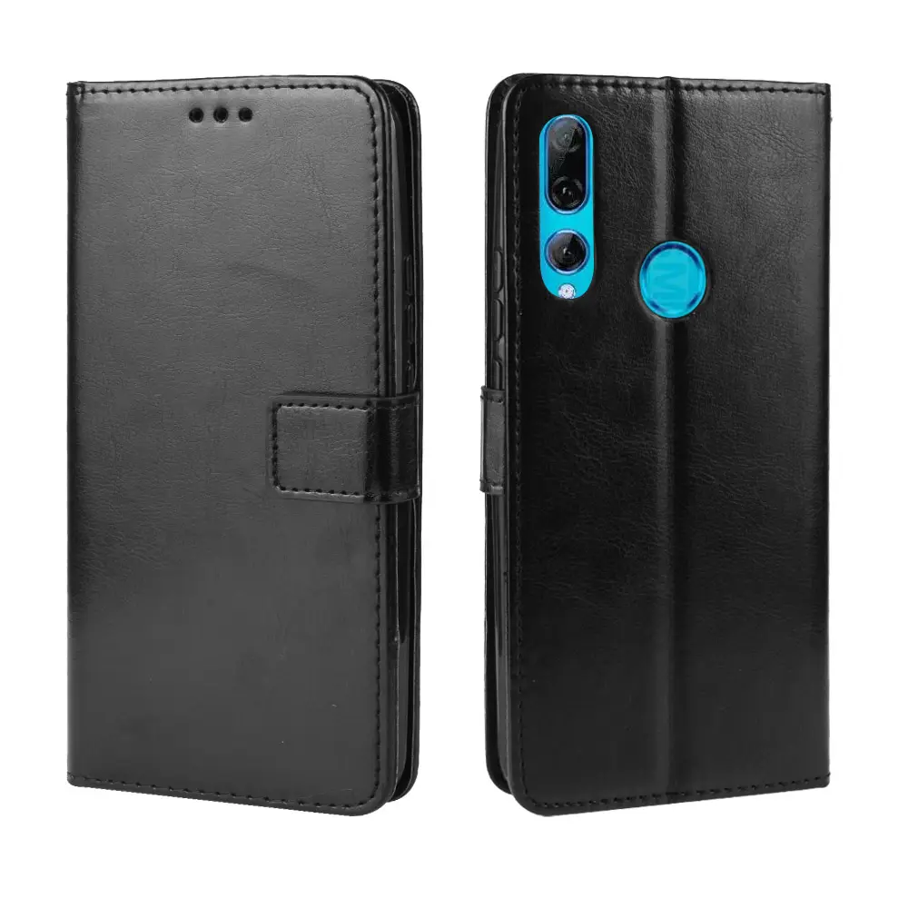 Card Holder Wallet Flip Leather Phone Case For Huawei Y9 Prime 2019