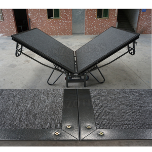 Nền Tảng Sân Khấu Sự Kiện Di Động Gấp Gọn Di Động Với Bánh Xe - Product Image 3