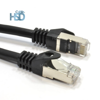 Cables de Conexión Cat6a SFTP STP Blancos de 1, 3 y 50 pies, 24 AWG, Conector RJ45, Blindaje UTP, Especificación de 6 Pulgadas, Precio de Cable de Conexión Cat6a