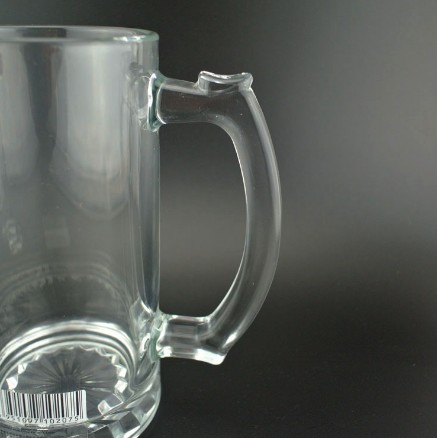 Thick Glass Sports Beer Mug Amazon Glass Beer Mug With Custom Design