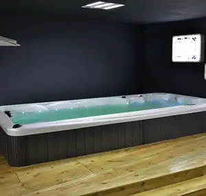 Swimspa açık spa jakuzisi bahçe swim spa yetişkin yüzme havuzu 10 kişi jakuziler dışarı kapı