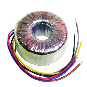 ROHS 50/60Hz 220V 120V 24V 12V 3A 3000mA 5A 20A 30VA 50VA หม้อแปลงไฟฟ้า Toroidal