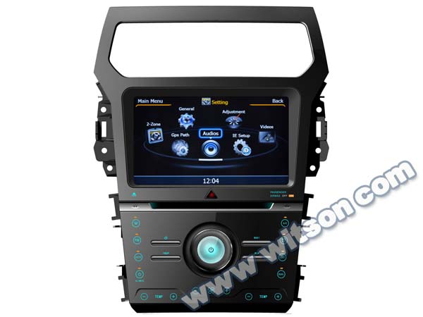 WITSON авто DVD GPS ЦИФРОВОЙ AIR версия FORD EXPLORER 2012 автомобиль с платформой Чипсет S100
