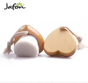 Heart shape Natural Wood Handle Synthetic Hair Facial cleansing Washing Brush