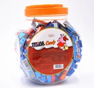 Большая банка конфет супер звезда конфеты Молочные Конфеты