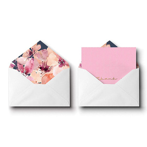 Carte de remerciement personnalisée, avec votre Logo, cartes de vœux vierges et enveloppes pour <span class=keywords><strong>mon</strong></span> Business, carte d'invitation de <span class=keywords><strong>mariage</strong></span>, découpée - Product Image 4