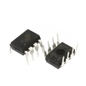Suprimentos para componentes eletrônicos, avr attiny flash microcontroller ic attiny85 ATTINY85-20PU