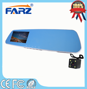 자동차 거울 카메라 숨겨진 HD DVR 스마트 백미러 GPS 안드로이드 수동 차량 여행 데이터 레코더 - Product Image 5