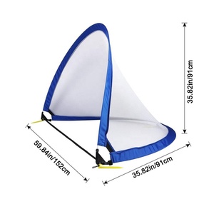 Commercio all'ingrosso Pop <span class=keywords><strong>Up</strong></span> Obiettivo di Calcio di Calcio Portatile Netto per il Cortile per I Bambini Set di 2 con Borsa per il trasporto, Leggero - Product Image 4