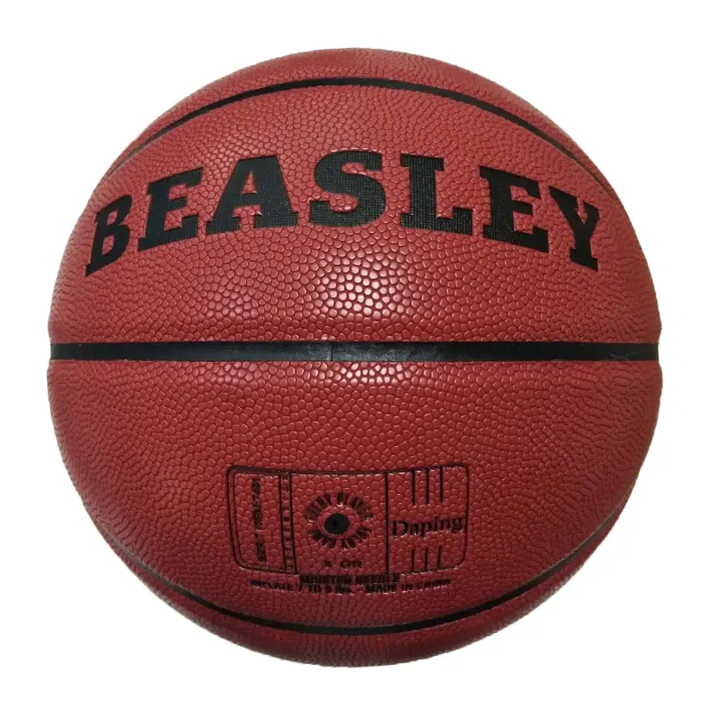 Precio directo de fábrica de alta calidad de absorbe la humedad rojo marrón pelota de baloncesto