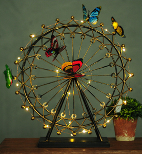 2018 de estilo europeo portátil luminosa noria adornos esenciales piezas de decoración del hogar - Product Image 1
