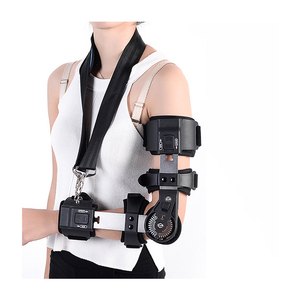 Regolabile ROM Gomito <span class=keywords><strong>Tutore</strong></span> Ortopedico 90 Gradi Gomito Per Le Rotture di Braccio Supporto Gomito Brace