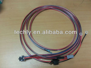 ขั้วต่อสีดำ4-PIN 4-core สำหรับอุตสาหกรรมแบริ่งพลาสติกประกอบสายไฟตัวนำทองแดงที่ยึดลวดฉนวนพีวีซี - Product Image 4