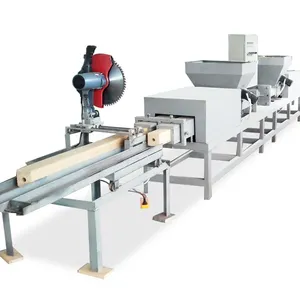 Excelente prensa caliente de aserrín de madera de máquina de bloques de palet de madera que hace la máquina