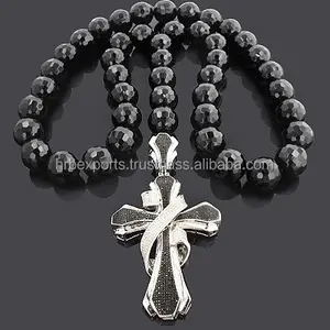 Perles de diamant noires offre spéciale, perles à facettes en diamant noir Plaid de perles en diamant, qualité supérieure, prix indien - Product Image 1