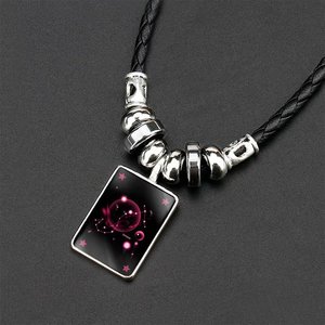 Moda 12 dodici pendenti collana disegni zodiacali gioielli placcati-universo ZU011 - Product Image 3