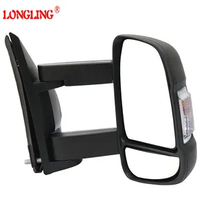 Best popular sliver car door mirror with OE 735480085R