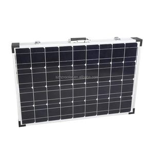 เครื่องชาร์จพลังงานแสงอาทิตย์แบบพับได้ 12v 140w สำหรับคาราวาน, เครื่องชาร์จแบตเตอรี่รถยนต์พลังงานแสงอาทิตย์ - Product Image 1