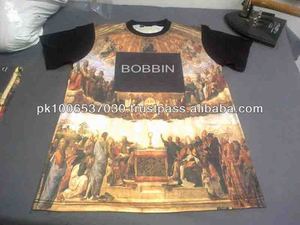 Camiseta Unisex Transpirable de Secado Rápido para Hombre, 100% Poliéster, Camisetas de Fitness Sublimadas Baratas para Mujer con Logotipo, Servicio OEM - Product Image 6