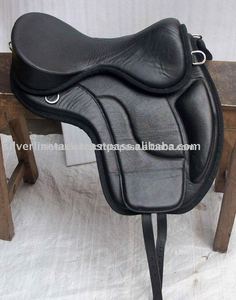 Selle en cuir sans arbre. - Product Image 5