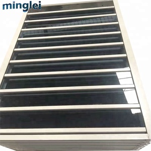MINGLEI fenêtres modernes en aluminium à cadre mince fenêtres à Louvre en aluminium anodisé - Product Image 4