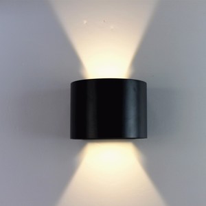 Applique murale led <span class=keywords><strong>design</strong></span> demi-cercle étanche 6/12W éclairage extérieur avec prix direct usine luminaires appliques lampe applique - Product Image 1