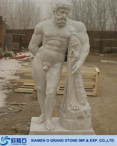 In vendita intagliato a mano in marmo bianco uomini nudi <span class=keywords><strong>scultura</strong></span> - Product Image 1