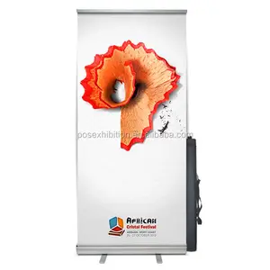 Scorrimento roll up schermo, roll up banner stand,display stand