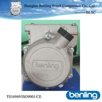 R134a bldc 12 V eléctrica AC compresor para Thermo King techo aire acondicionado/Van sistema de refrigeración para los campistas