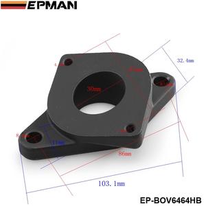 EPMAN-Billet Aluminium FV/RS/RZ/S Pukulan Off Valve BOV Flange Adapter Untuk Nissan R32 Skyline EP-BOV6464HB - Product Image 2