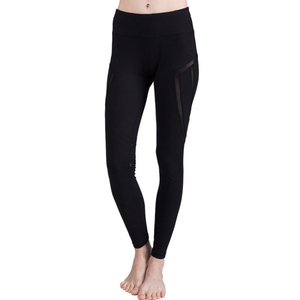 <span class=keywords><strong>Leggings</strong></span> Bianchi a Vita Alta con Rete, Taglie Forti, Pantaloni da Yoga Senza Cuciture con Effetto Push-Up - Product Image 4
