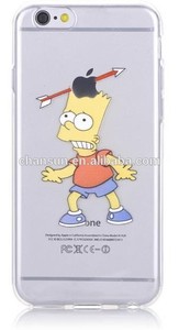 Nuevo producto caliente para 2015 para el iphone 6 5.5 '' <span class=keywords><strong>Simpson</strong></span> familia de ultra-delgada del caso de tpu - Product Image 4