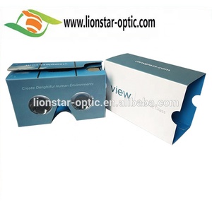 ชุดหูฟัง <span class=keywords><strong>VR</strong></span> แว่นตา3D กระดาษแข็งเสมือนจริงสำหรับสมาร์ทโฟน - Product Image 2