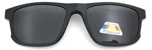 Ready Stock Tr90 Classic Unisex Eyewear 5 1 Night Vision Polarized TAC/PC Lens Magnet <strong>Clip</strong> Glasses Black <strong>Frame</strong> for Custom Logo - Product Image 4