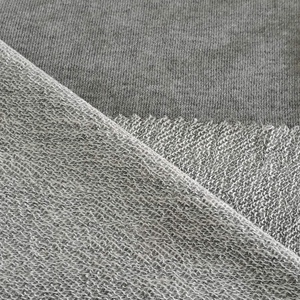 खिंचाव टेरी कपड़ा 60 कपास 40 पॉलिएस्टर बुना हुआ ऊन कपड़े - Product Image 5