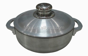 Aluminio caldero con cubierta de Aluminio acabado satinado interior y acabado satinado fuera de aluminio caldero - Product Image 6