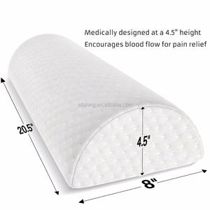 Cojín de refuerzo medio redondo, almohada para cuello, almohada para rodilla, terapia, Ayuda de posicionamiento, masaje, venta al por mayor - Product Image 4