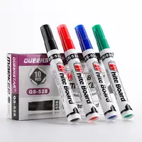 Klasik ve dayanıklı kuru silme İşaretleyiciler 4 renk özel beyaz tahta işaretleyici kalem