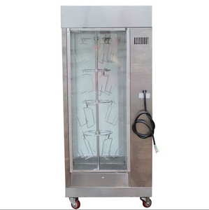Horno de ASAR de pato giratorio Vertical de Gas profesional, máquina de parrilla de pollo, <span class=keywords><strong>asador</strong></span> de pollo en venta - Product Image 3
