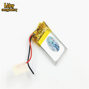 Lithium polymer LiPo battery 331025 rechargeable 3,7 V 60 mAh small lithium polymer battery - Product Image 2