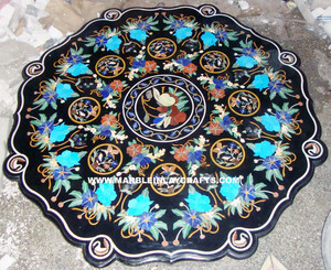 Tablero de Mesa de Centro de Mármol Pietre Dure - Product Image 1