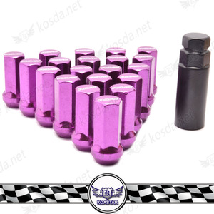 Tuercas de Seguridad para Ruedas, 7 Colores Disponibles, 20 Piezas, Acero Hiperresistente, Tamaño M12x1.5 - Product Image 4