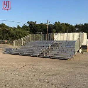 Arquibancada do estádio para assentos de academia de esportes ao ar livre e entretenimento de produtos