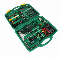 Kit d'outils professionnels de réparation d'ordinateur, tournevis plat, coupe-fil, boîte à outils de réparation de réseau d'entretien de l'ordinateur 12 en 1