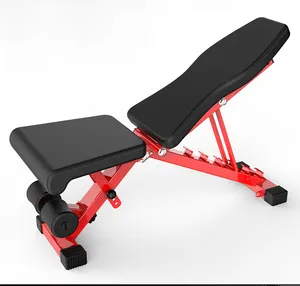 Body Building Equipment Adjustable Foldable Sit Up Bench Fitness Workout Dumbbell Bench