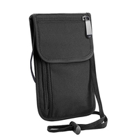 Dompet Leher Perjalanan Khusus, Dompet Paspor Tersembunyi, Dompet Leher Anti-RFID